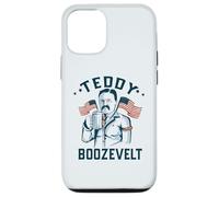 TEDDY BOOZEVELT Funny Drinking Pres Roosevelt Meme July 4th Case for iPhone 12/12 Pro