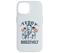 TEDDY BOOZEVELT Funny Drinking Pres Roosevelt Meme July 4th Case for iPhone 14