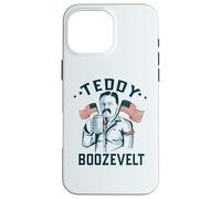 TEDDY BOOZEVELT Funny Drinking Pres Roosevelt Meme July 4th Case for iPhone 16 Pro Max