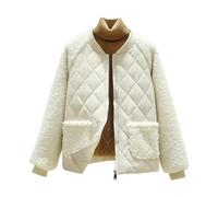 Teddy Coats for Women UK Petite Sherpa Fleece Jacket Ladies Sale Clearance Quilted Padded Coat Winter Puffer Jackets Patchwork Bomber Baseball Jackets Winter Military Jacket Warm Cargo Coats