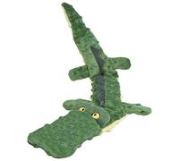 Teddy dog GLORIA - Size 63 cm - Plush Crocodile DogMonsters - Dog Toy - Plush with Sound - soft texture - Highly resistant - Green Color