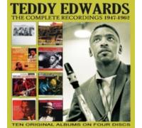 TEDDY EDWARDS: THE COMPLETE RECORDINGS: 1947 - 1962 (4CD) - CD SEALED