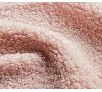 Teddy Fabric Fleece Material, Super Soft Shaggy Lambswool, 9 Colours Available, Cuddle Fluffy Textile (Powder)