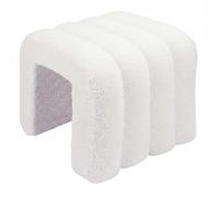 Teddy faux fur stool, seat stool, sofa stool, side stool, plush