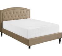 Teddy Fleece Fitted Sheet Extra Deep 30cm Deep Snugly Fit Around Your Mattress Soft & Cosy Warm Plush Fitted Bed Sheets (White, Double)