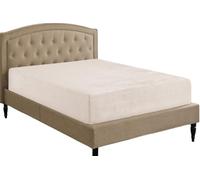 Teddy Fleece Fitted Sheet Extra Deep 30cm Deep Snugly Fit Around Your Mattress Soft & Cosy Warm Plush Fitted Bed Sheets (Cream, King)