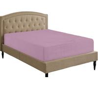 Teddy Fleece Fitted Sheet Extra Deep 30cm Deep Snugly Fit Around Your Mattress Soft & Cosy Warm Plush Fitted Bed Sheets (Lilac, 4FT Small Double)