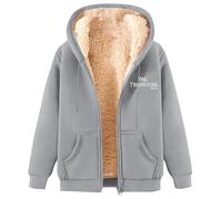 Teddy Fleece Jacket Women UK Winter Soft Sherpa Lined Full Zip Hoodies Ladies Casual Oversized Teddy Bear Thick Warm Hooded Coats Outdoor Running Zipper Jackets Outwear with Pockets