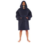 Just Essentials Kids Boys Girls Womens Mens Fleece Hoodie Wearable Blanket Oversized Sweatshirt - Mens Charcoal - One Size