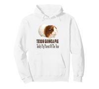 Teddy Guinea Pig Parent of the Year Cute Cavy Design Pullover Hoodie