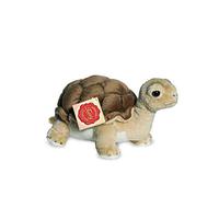 Teddy Hermann 90114 Tortoise 20 cm Soft Toy | Lifelike design, carefully crafted details, from birth, washable, filling made with recycled polyester