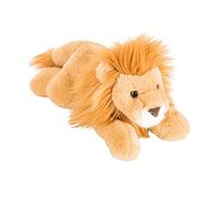 Teddy Hermann 90477 Lion lying 33 cm, cuddly toy with 75% recycled filling material