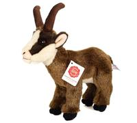 Teddy Hermann 90811 Brown Chamois 23 cm Soft Toy | Extra-soft premium plush, carefully detailed, from 18 months, washable, filling made with recycled polyester