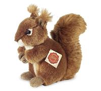 Teddy Hermann 90818 Squirrel 17 cm Soft Toy | Lifelike design, carefully crafted details, from 18 months, washable, filling made with recycled polyester