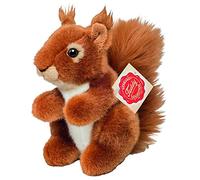 Teddy Hermann 90843 Squirrel 14 cm, cuddly toy with 75% recycled filling material
