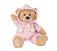 Teddy Hermann 91386 Teddy Bear Pajama Bear Pink 11,8"/30 cm, Soft Toy, Plush Toy