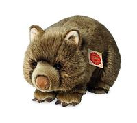 Teddy Hermann 91426 Wombat 10,2"/26 cm, Soft Toy, Plush Toy, Special Edition "Teddy Hermann Explains"
