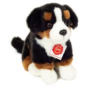 Teddy Hermann 91972 Bernese Mountain Dog sitting 21 cm, cuddly toy with 75% recycled filling material