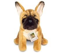 Teddy Hermann 91987 French Bulldog 27 cm, Special Edition "Favorite Dogs", cuddly toy with 75% recycled filling material