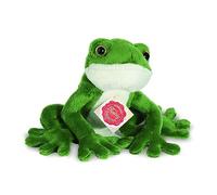 Teddy Hermann 92020 Frog 15 cm Soft Toy | Lifelike design, carefully crafted details, from birth, washable, filling made with recycled polyester