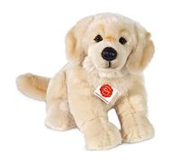 Teddy Hermann 92746 Sitting Golden Retriever 30 cm Soft Toy | Lifelike design, carefully crafted details, from 18 months, washable, filling made with recycled polyester
