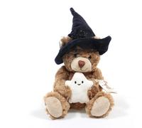 Teddy Hermann Halloween Bear with Ghost Plush Soft Toy Spooky Gift 94612