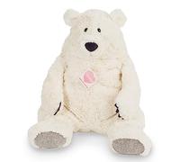 Teddy Hermann Herzekind 93877 Polar Bear Jones 50 cm, Cuddly Toy, Plush Toy