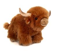 Teddy Hermann Highland Cow Plush Soft Toy Teddy Farm Animal, Cattle Gift 91733