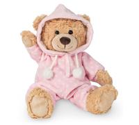 Teddy Hermann Pink Pyjama Teddy Bear - washable plush soft toy - 30cm - 91386