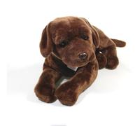 Teddy Hermann Plush Soft Toy Plush Puppy Dog Chocolate Labrador 91988