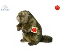 Teddy Hermann Sitting Marmot Plush Soft Toy Wild Animal Teddy Gift 92644 BNWT