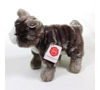 Teddy Hermann Standing Grey Tabby Cat 91822 Plush Soft Toy Lincrafts UK Est.1993