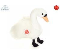 Teddy Hermann White Swan "Lizzy" 93951 Plush Soft Toy Lincrafts UK Est.1993