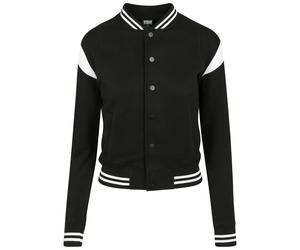 Teddy jacket for women Urban Classic inet college sweat Noir XL