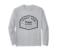 Teddy KGB Poker School - Est. 1998 Long Sleeve T-Shirt