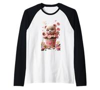 Teddy Kids Style Funny Unisex Design for Men Women Tee Raglan Baseball Tee