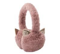 Teddy Plush Earmuffs with Jewel Detail for Girls s.Oliver Rose One size