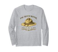 Teddy Roosevelt Rough Rider Long Sleeve T-Shirt