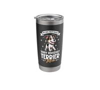 Teddy Roosevelt Terrier Mom Stainless Steel Insulated Tumbler