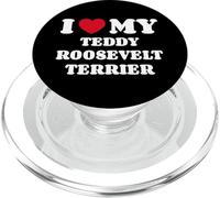 Teddy Roosevelt Terriers I Love My Teddy Roosevelt Terrier PopSockets PopGrip for MagSafe