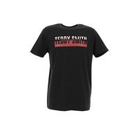 Teddy Smith Men's Jersey Crew Neck T-Shirt - T-Gordon MC Jersey, Charcoal, XXL