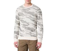 Teddy Smith Men's P-Lincoln Pullover Sweater, Natural, X-Large