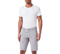 Teddy Smith Men's Sailor Chino Poplin Stret Dress Shorts, Shark Grey, 27W