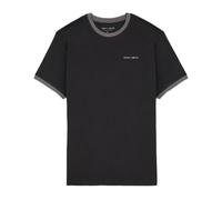 Teddy Smith Men's Tee 2 R Mc T-Shirt, Black/Silver, M