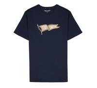Teddy Smith Men's T-Flag Mc T-Shirt, Total Navy, M