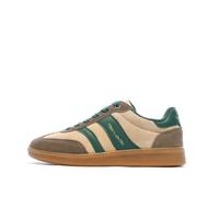 Teddy Smith Women's Dark Green/Beige Sneakers 120235, beige, 6 UK
