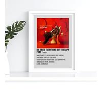Teddy Swim Part 1 Grey tracklist Retro Album Music A3 Wall Art Print - Unframed Poster Concert Festival Glossy Artwork Unique Home Décor Gift Bedroom Mancave