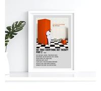 Teddy Swim Part 2 Grey tracklist Retro Album Music A3 Wall Art Print - Unframed Poster Concert Festival Glossy Artwork Unique Home Décor Gift Bedroom Mancave