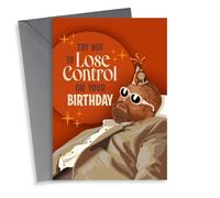 Teddy Swims Birthday Card - Lose Control