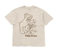 Teddy Swims Broken Record T-Shirt, Natural, Small